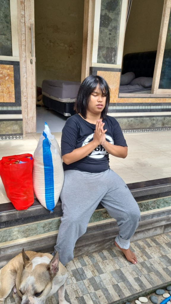 Kegiatan Pembagian PMT Untuk Disabilitas